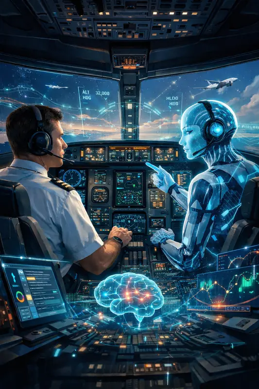 Aviation Human-Autonomy Teaming Cockpit